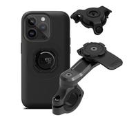 Quad Lock Support Téléphone pour Guidon de Moto Pro avec Amortisseur de Vibrations et Coque MAG pour iPhone 14 Pro