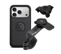 Quad Lock Support Téléphone pour Guidon de Moto Pro avec Amortisseur de Vibrations et Coque MAG pour iPhone 17 Pro