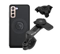 Quad Lock Support Téléphone pour Guidon de Moto Pro avec Amortisseur de Vibrations et Coque MAG pour Galaxy S21