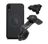 Quad Lock Support Téléphone pour Guidon de Moto Pro avec Amortisseur de Vibrations et Coque MAG pour iPhone XR