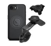 Quad Lock Support Téléphone pour Guidon de Moto Pro avec Amortisseur de Vibrations et Coque MAG pour iPhone 17e/16e