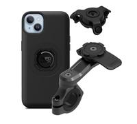 Quad Lock Support Téléphone pour Guidon de Moto Pro avec Amortisseur de Vibrations et Coque MAG pour iPhone 14 Plus