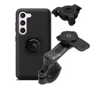 Quad Lock Support Téléphone pour Guidon de Moto Pro avec Amortisseur de Vibrations et Coque MAG pour Galaxy S23