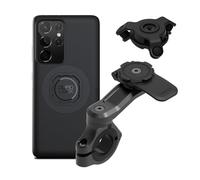 Quad Lock Support Téléphone pour Guidon de Moto Pro avec Amortisseur de Vibrations et Coque MAG pour Galaxy S21 Ultra