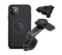 Quad Lock Support Téléphone pour Guidon de Moto Pro avec Amortisseur de Vibrations et Coque MAG pour iPhone 11