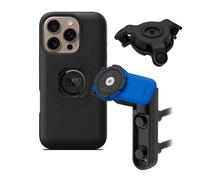 Quad Lock Support Téléphone pour Maître-Cylindre de Frein/Embrayage de Moto avec Amortisseur de Vibrations et Coque MAG pour iPhone 16 Pro