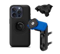 Quad Lock Support Téléphone pour Maître-Cylindre de Frein/Embrayage de Moto avec Amortisseur de Vibrations et Coque MAG pour iPhone 15 Pro
