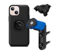 Quad Lock Support Téléphone pour Maître-Cylindre de Frein/Embrayage de Moto avec Amortisseur de Vibrations et Coque MAG pour iPhone 13 Mini
