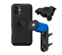 Quad Lock Support Téléphone pour Maître-Cylindre de Frein/Embrayage de Moto avec Amortisseur de Vibrations et Coque MAG pour iPhone 16 Plus