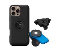 Quad Lock Support Téléphone pour Motocyclette avec Adaptateur Boule 1" pour RAM Mounts et Amortisseur de Vibrations avec Coque MAG pour iPhone 16 Pro Max