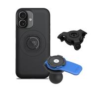 Quad Lock Support Téléphone pour Motocyclette avec Adaptateur Boule 1" pour RAM Mounts et Amortisseur de Vibrations avec Coque MAG pour iPhone 17