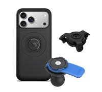 Quad Lock Support Téléphone pour Motocyclette avec Adaptateur Boule 1" pour RAM Mounts et Amortisseur de Vibrations avec Coque MAG pour iPhone 17 Pro Max