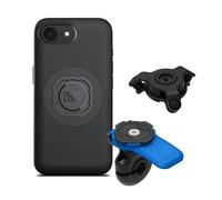 Quad Lock Support Téléphone pour Rétroviseur de Moto avec Amortisseur de Vibrations et Coque MAG pour iPhone 17e/16e