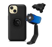 Quad Lock Support Téléphone pour Rétroviseur de Tige de Moto avec Amortisseur de Vibrations et Coque MAG pour iPhone 15