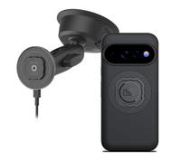 Quad Lock Support Téléphone Voiture à Ventouse Robuste avec Coque MAG et Tête de Chargement sans Fil MAG pour Pixel 11 Pro