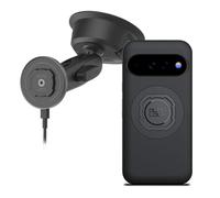 Quad Lock Support Téléphone Voiture à Ventouse Robuste avec Coque MAG et Tête de Chargement sans Fil MAG pour Pixel 11