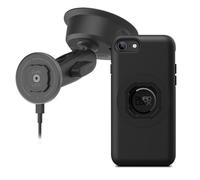 Quad Lock Support Téléphone Voiture à Ventouse Robuste avec Coque MAG et Tête de Chargement sans Fil MAG pour iPhone SE (3e / 2e Gén.), 8