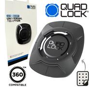 Quad Lock Adaptateur universel V3 autocollant – montage sécurisé, faible épaisseur – Noir