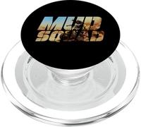 Quad Quad Rider in Dust Cloud Mud Squad Biker PopSockets PopGrip pour MagSafe