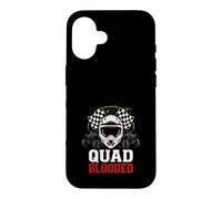 Quad Racing ATV Rider Quatre Roues Off Road Dirt Track Coque pour iPhone 16