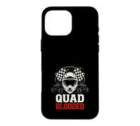 Quad Racing ATV Rider Quatre Roues Off Road Dirt Track Coque pour iPhone 16 Pro Max