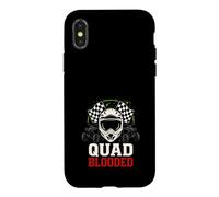 Quad Racing ATV Rider Quatre Roues Off Road Dirt Track Coque pour iPhone X/XS