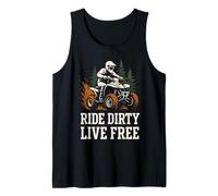 Quad Racing ATV Rider Quatre Roues Off Road Dirt Track Débardeur