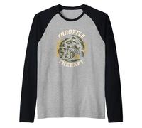 Quad Racing ATV Rider Quatre Roues Off Road Dirt Track Manche Raglan