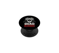 Quad Racing ATV Rider Quatre Roues Off Road Dirt Track PopSockets PopGrip Adhésif
