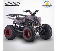 Quad thermique enfant ado TYPHON 200cc Rouge DIAMON MOTORS - Automatique CVT non homologué route