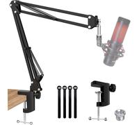 QuadCast Bras de micro avec perche réglable pour HyperX QuadCast,QuadCast S-RGB USB Microphone à condensateur