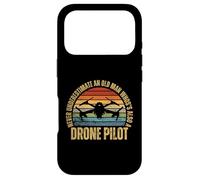 Quadcopter ne sous-estime jamais Un Vieil Homme avec Un Drone Coque pour iPhone 17 Pro