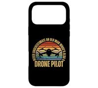 Quadcopter ne sous-estime jamais Un Vieil Homme avec Un Drone Coque pour iPhone 17 Pro Max