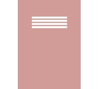 Quaderno a Quadretti A4 - 100 Pagine | Griglia 5x5 mm | Copertina Rosa Rose Tan: Stile e funzionalità per scuola, lavoro e appunti quotidiani - Copertina Pantone 16-1511 rosa