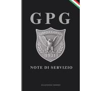 Quaderno a Quadretti tascabile per Guardia Particolare Giurata 13 x 20 cm, color Argento: Taccuino professionale per operatori di sicurezza, GPG - ... per prendere appunti durante il servizio