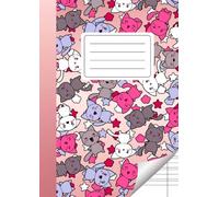 Quaderno a righe 3 elementare: Quadernone A4 | Rigatura B | Kitty