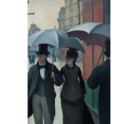 Quaderno a righe | Gustave Caillebotte | A5 | 80 pagine | Strada di Parigi: Strada di Parigi in un giorno di pioggia (Rue de Paris, temps de pluie) - 1877
