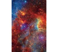 Quaderno a righe | Nebula | A5 | 100 pagine | L'universo sulla copertina