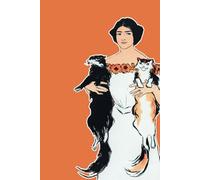 Quaderno a righe | Penfield - Woman Holding Two Cats | A5 | 80 pagine: Manifesto per la rivista «Harper's» del maggio 1897