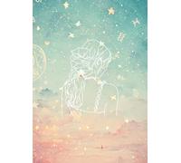 Quaderno bianco A4 Whispering Pages: Disegnare, scrivere, prendere appunti - 108 pagine con decorazioni