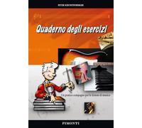 Quaderno degli esercizi: Pratico quaderno degli esercizi per le lezioni di musica