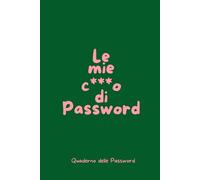 Quaderno delle password | Piccolo diario per non dimenticare | Agenda per conservare le password | Diario per organizzare password | idea regalo ... i dati di accesso: Quaderno delle Password