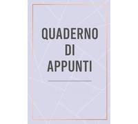 Quaderno di Appunti | A5 | 120 pagine