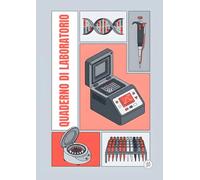 Quaderno di Laboratorio Lab Girl - PRO Series | Double Helix: Laboratory Notebook pratico formato A4 - 155 pagine numerate. Diario strutturato per ... di ricerca, 50 schede esperimento e template.