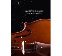 Quaderno di musica pentagrammato