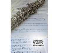 Quaderno di musica pentagrammato
