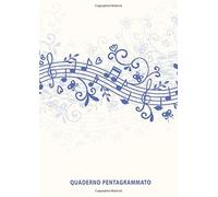 Quaderno Pentagrammato Con Chiave Di Basso: Quaderno Di Musica Con Pentagramma Musicale. Pentagramma Con Chiave Di Basso O Di Fa. Formatp A4. 100 Pagine.