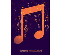 Quaderno Pentagrammato Con Chiave Di Fa: Quaderno Di Musica Con Pentagramma Musicale. Pentagramma Con Chiave Di Basso O Di Fa. Formatp A4. 100 Pagine.