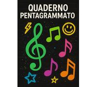 Quaderno Pentagrammato di Musica - Graffiti Edition (A4): 100 pagine numerate con indice iniziale, 12 pentagrammi per pagina e sezioni per appunti • ... per studenti, band e giovani musicisti