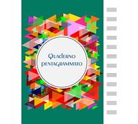 Quaderno Pentagrammato: Quaderno Pentagrammato Da Scrivere Per Musicisti Professionisti, Studenti E Bambini. Musica Per Tutti (La Mia Musica)